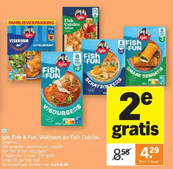 Iglo Fish & Fun, Viskraam en Fish Cuisine