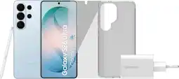 Coolblue Samsung Galaxy S26 Ultra 512 To Bleu Clair 5G + Pack d'Accessoires Complet aanbieding