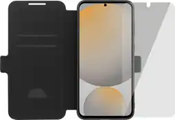Coolblue BlueBuilt Samsung Galaxy S25 FE Book Case Noir + Protège-écran Verre aanbieding