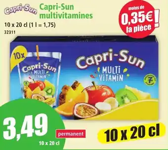 Norma Capri-sun multivitamines aanbieding