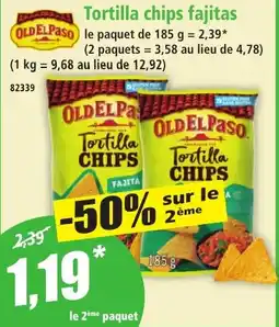 Norma Tortilla chips fajitas aanbieding