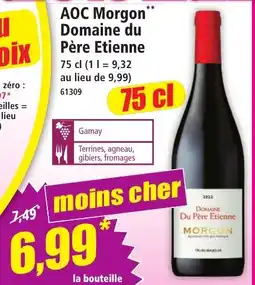 Norma Aoc morgon domaine du père etienne aanbieding