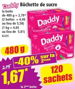 Norma Daddy bûchette de sucre aanbieding