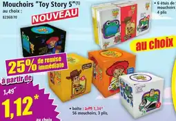 Norma Mouchoirs "toy story 5" aanbieding