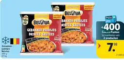 Carrefour Gebakken patatjes Belviva aanbieding