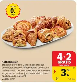 Carrefour Koffiekoeken aanbieding