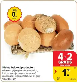 Carrefour Kleine bakkerijproducten aanbieding