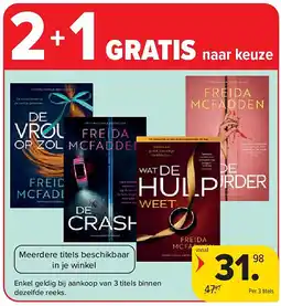 Carrefour Per 3 titels aanbieding