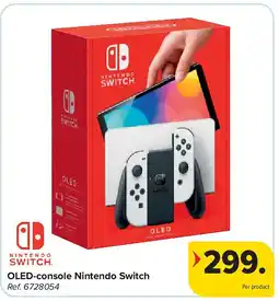 Carrefour OLED-console Nintendo Switch aanbieding