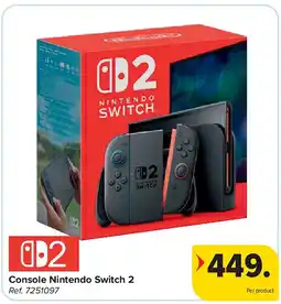 Carrefour Console Nintendo Switch 2 aanbieding
