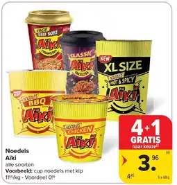Carrefour Noedels Aïki aanbieding