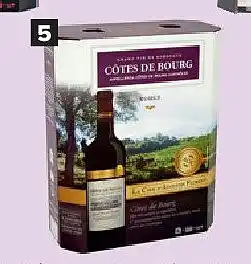 Carrefour Frankrijk Côtes de Bourg La Cave d’Augustin Florent aanbieding