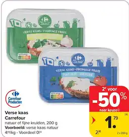 Carrefour Verse kaas Carrefour aanbieding