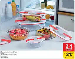 Carrefour Ovenschalen Cook & Heat aanbieding