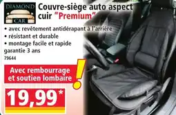 Norma Couvre-siège auto aspect cuir "premium" aanbieding