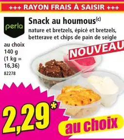 Norma Snack au houmous aanbieding