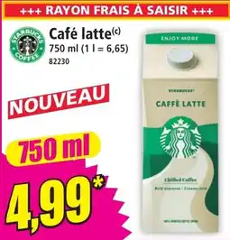 Norma Café latte aanbieding