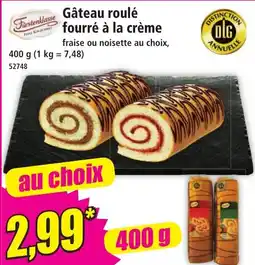 Norma Gâteau roulé fourré à la crème aanbieding