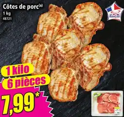 Norma Côtes de porc aanbieding