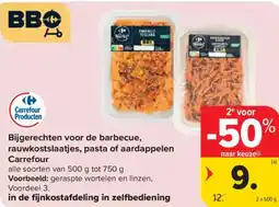 Carrefour Market Bijgerechten voor de barbecue, rauwkostslaatjes, pasta of aardappelen carrefour aanbieding