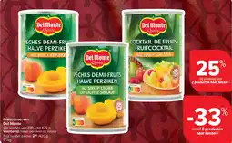 Carrefour Market Fruitconserven del monte aanbieding