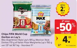 Carrefour Market Chips fifa world cup doritos en lay's aanbieding