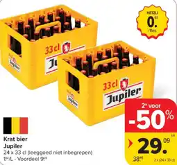 Carrefour Market Krat bier Jupiler aanbieding