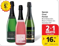 Carrefour Market Spanje cava ferriol aanbieding
