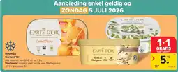 Carrefour Market Roomijs carte d'or aanbieding