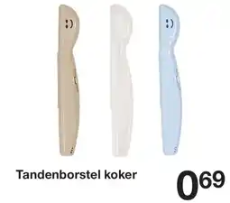 Zeeman Tandenborstel koker aanbieding