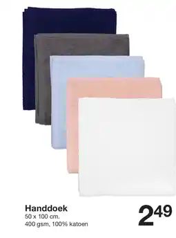 Zeeman Handdoek aanbieding