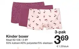 Zeeman Kinder boxer aanbieding