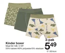 Zeeman Kinder boxer aanbieding