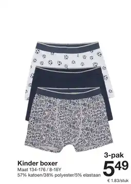 Zeeman Kinder boxer aanbieding