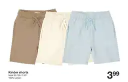 Zeeman Kinder shorts aanbieding