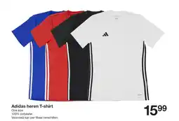 Zeeman Adidas heren t-shirt aanbieding