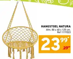 Trafic Hangstoel natura aanbieding