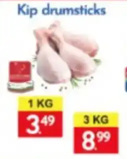Tanger Markt Kip drumsticks aanbieding