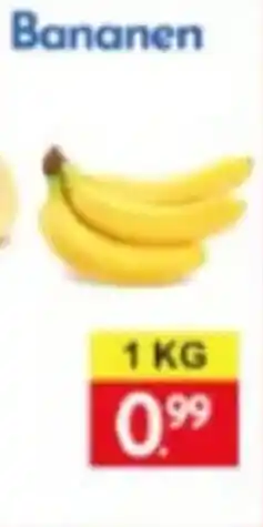 Tanger Markt Bananen aanbieding