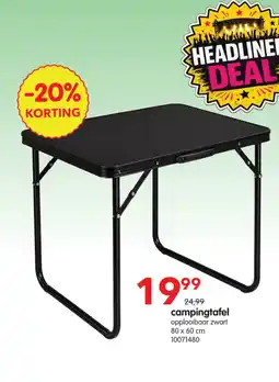Yess Campingtafel aanbieding