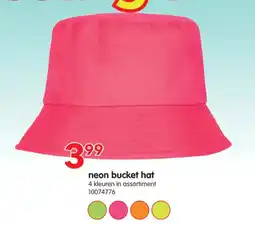 Yess Neon bucket hat aanbieding