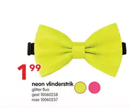 Yess Neon vlinderstrik aanbieding