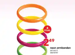 Yess Neon armbanden aanbieding