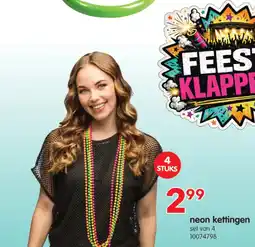 Yess Neon kettingen aanbieding