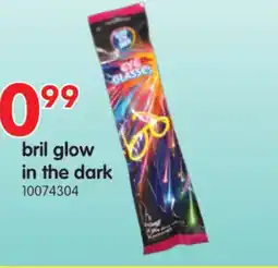 Yess Bril glow in the dark aanbieding