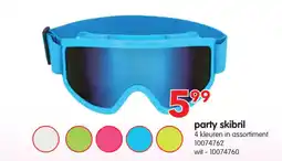 Yess Party skibril aanbieding