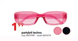 Yess Partybril techno aanbieding