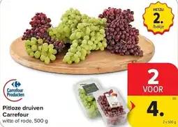 Carrefour Pitloze druiven carrefour aanbieding