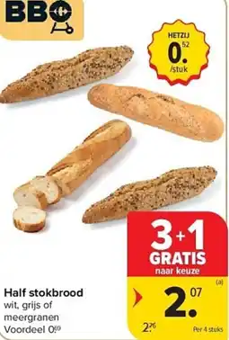 Carrefour Half stokbrood aanbieding