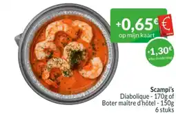 Intermarché Scampi's aanbieding